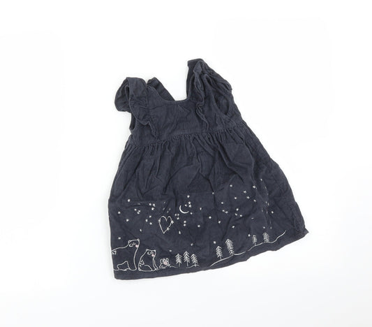 George Baby Blue A-Line Size 9-12 Months