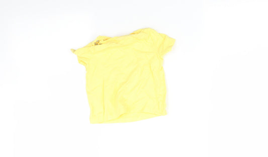 F&F Baby Yellow Basic T-Shirt Size 3-6 Months