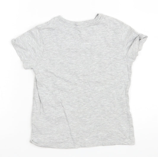 Pep & Co. Boys Grey Basic T-Shirt Size 2-3 Years - Frog