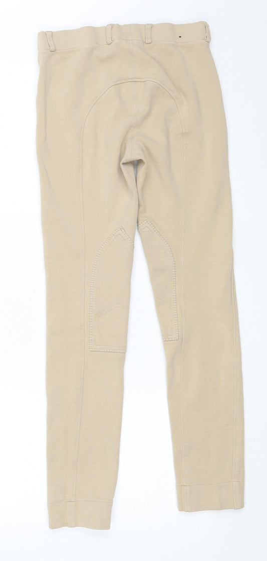 Requisite Girls Beige Dungarees Trousers Size 13 Years
