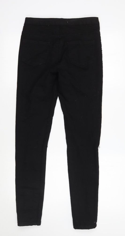 Denim & Co. Womens Black Skinny Jeans Size 12 L29 in