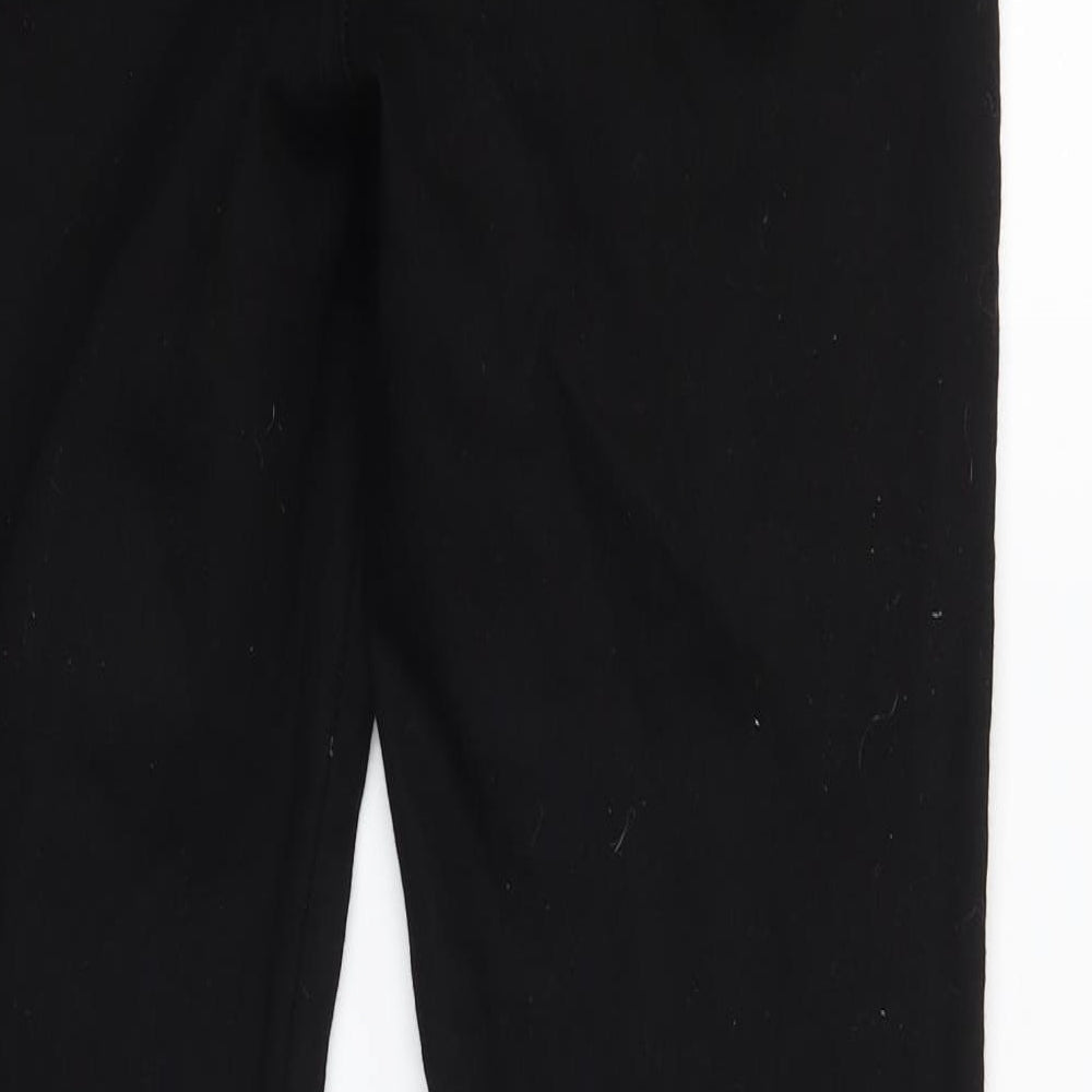 Womens UK Size 12 Denim & Co. Regular Fit Skinny Black Jeans