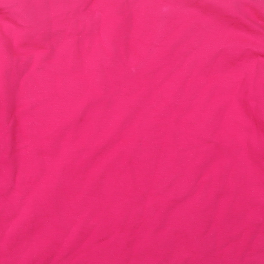 Womens UK Size 14 NEXT Pink Basic T-Shirt