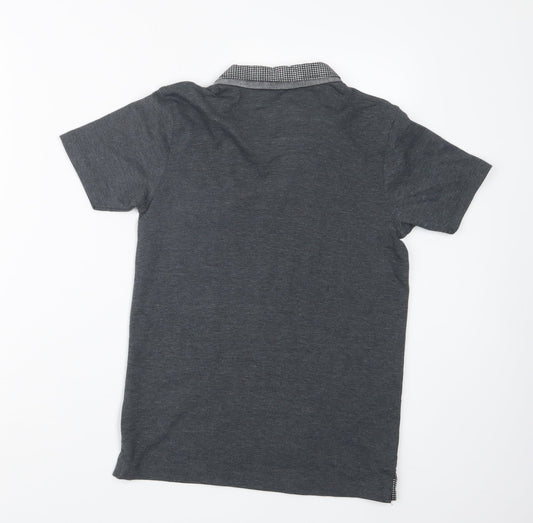 George Boys Grey Basic Polo Size 10-11 Years