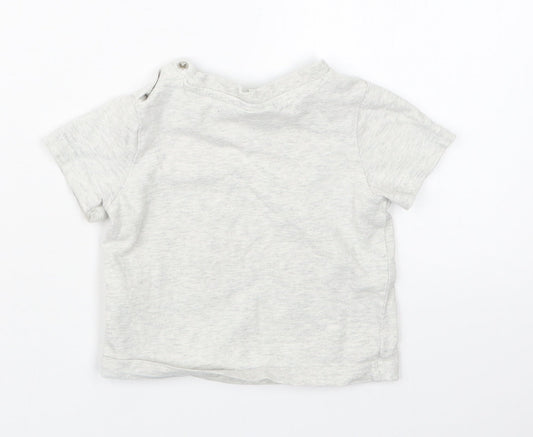 Disney Baby Baby Grey Basic T-Shirt Size 6-9 Months - Tigger