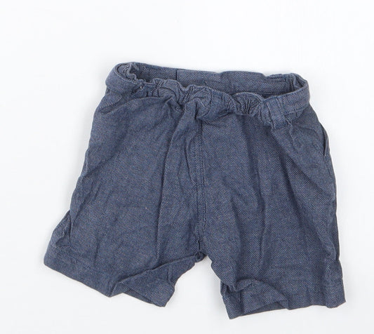 Mini Club Boys Blue Cropped Trousers Size 3-6 Months