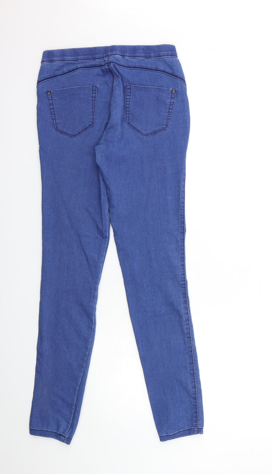 George Womens Blue Denim Jegging Jeans Size 8 L32 in