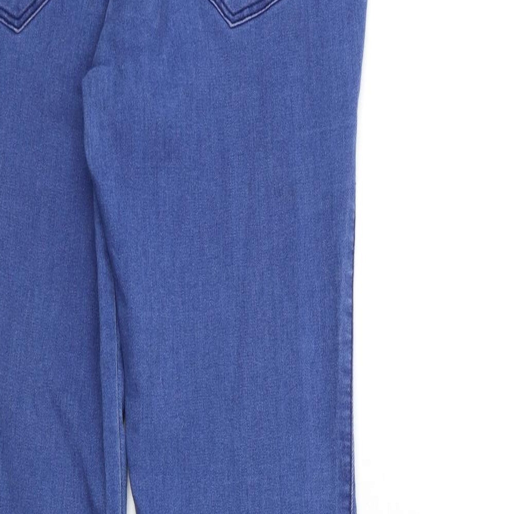 George Womens Blue Denim Jegging Jeans Size 8 L32 in