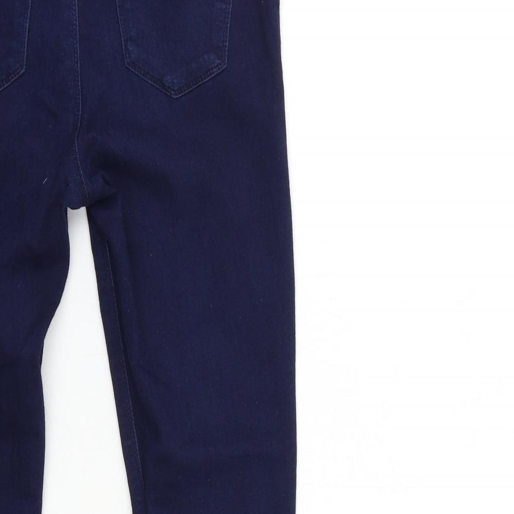 Oasis Womens Black Denim Skinny Jeans Size 10 L23 in