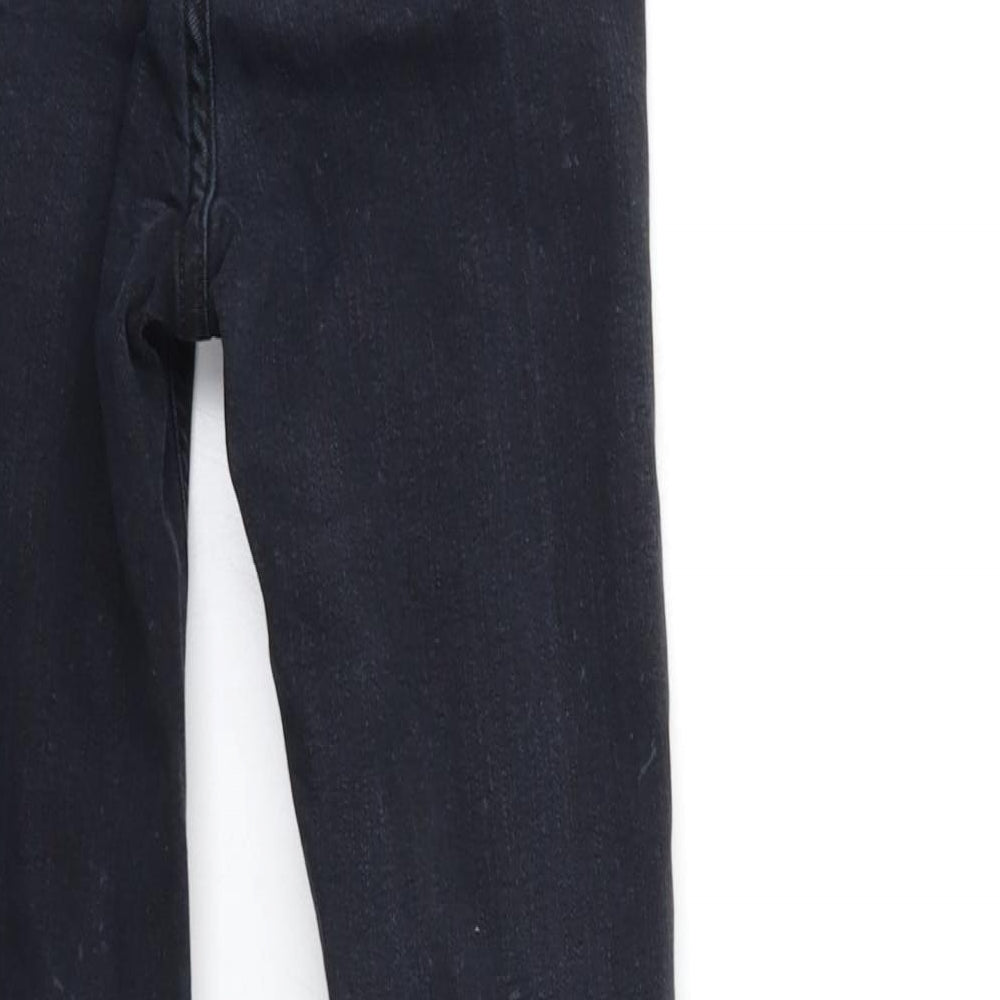 Denim & Co. Womens Blue Denim Skinny Jeans Size 8 L27 in