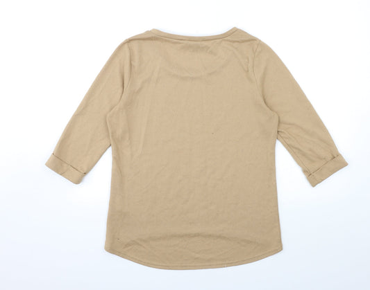 Womens UK Size 12 New Look Brown Pullover Jumper