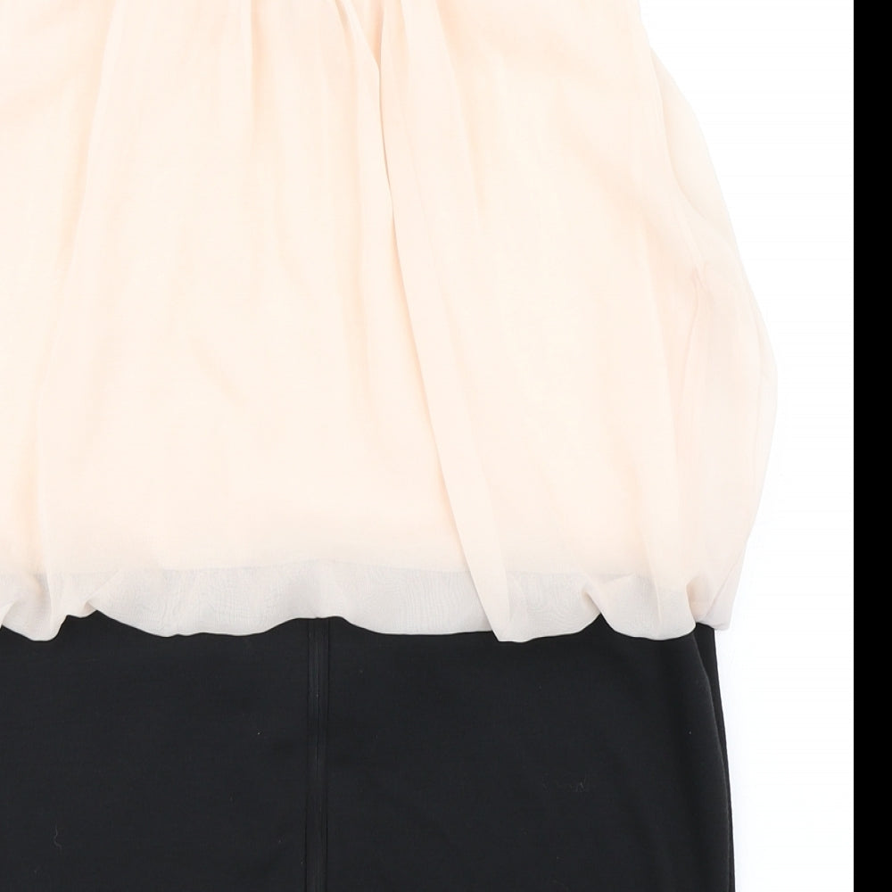 Cameo Rose Womens Pink Basic Blouse Size M