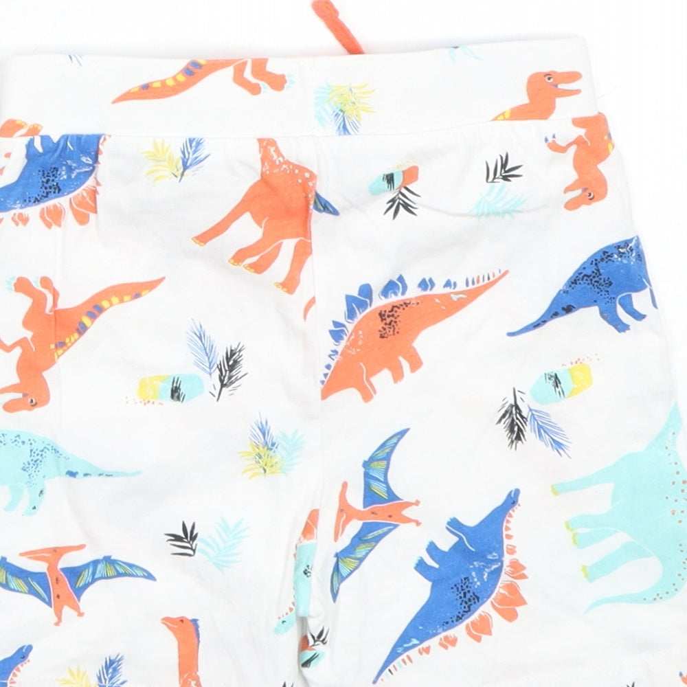 Brand and care label for Primark Baby White Animal Print Cami Sleep Shorts, size 18-24, Months