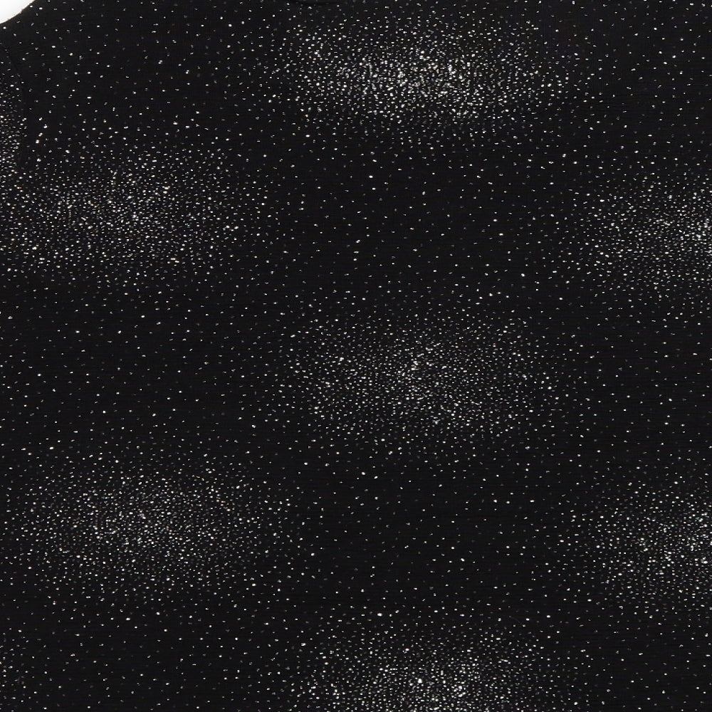 Bonmarche Womens Black Basic T-Shirt Size L