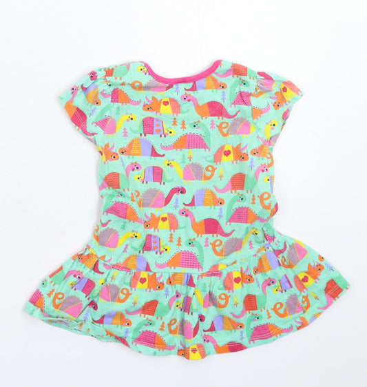 Mini Club Girls Multicoloured T-Shirt Dress Size 12-18 Months