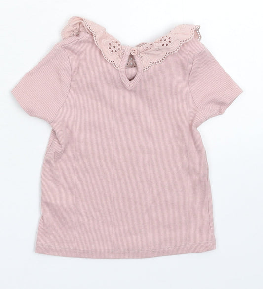 TU Baby Pink Basic T-Shirt Size 18-24 Months