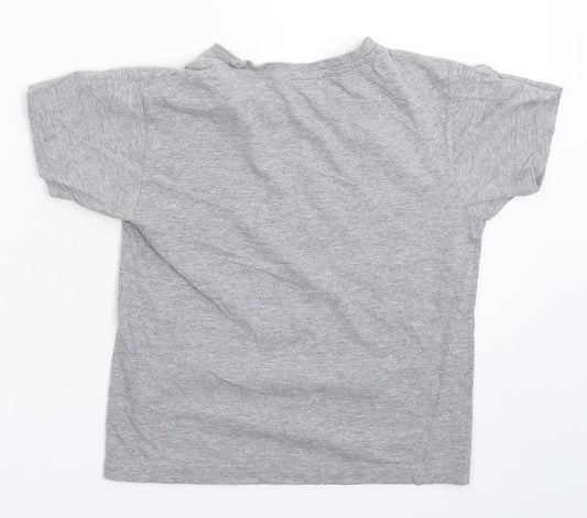 SOL'S Boys Grey Basic T-Shirt Size 10 Years