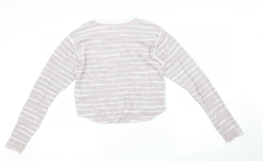 Womens UK Size 10 Topshop Pink Pullover Jumper