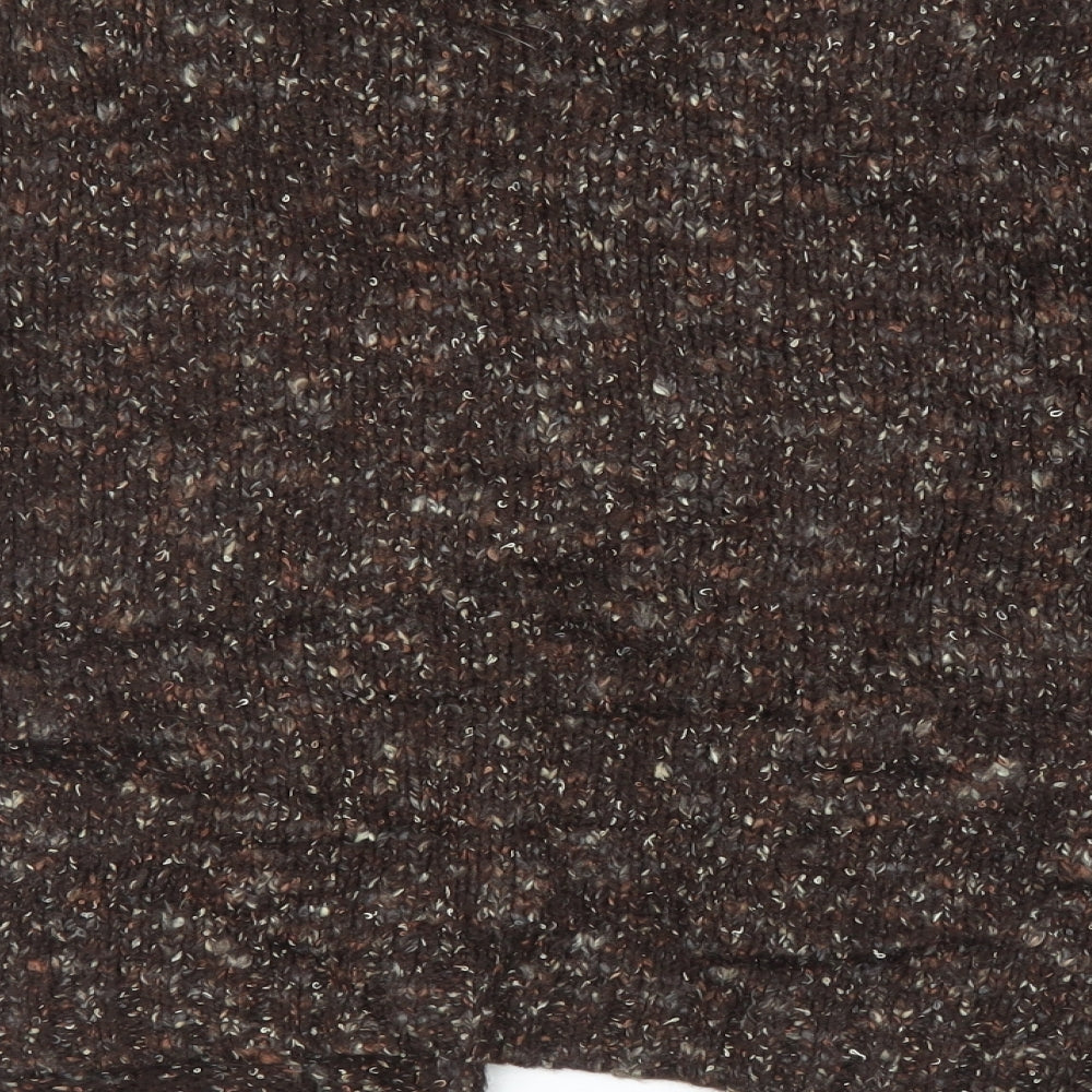 TU Womens Brown Cardigan Jumper Size 12