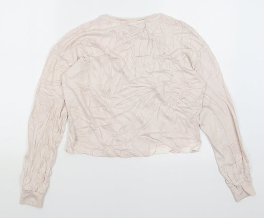 Chelsea Peers Womens Pink Pullover Jumper Size S