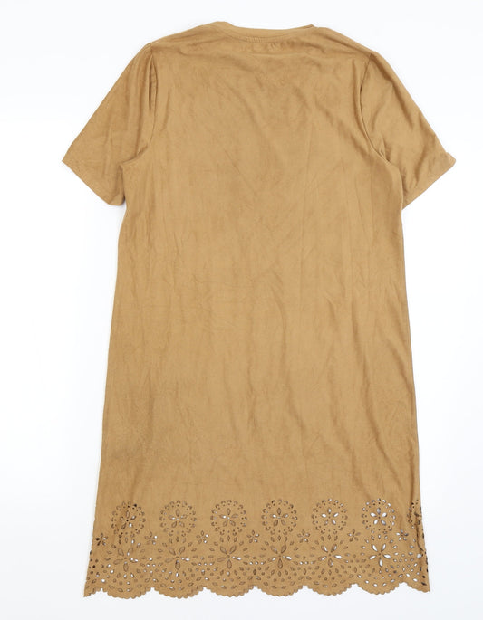 Primark Womens Brown A-Line Size 8
