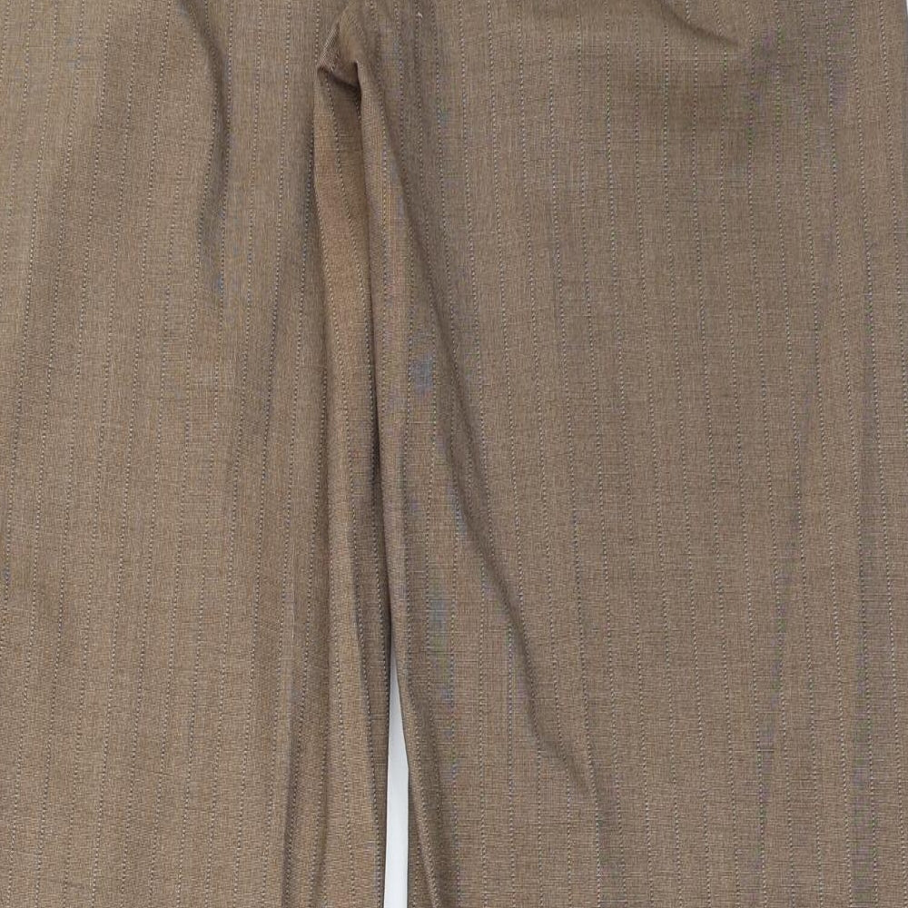 Vera Moda Womens Brown Trousers Size 38 L30 in