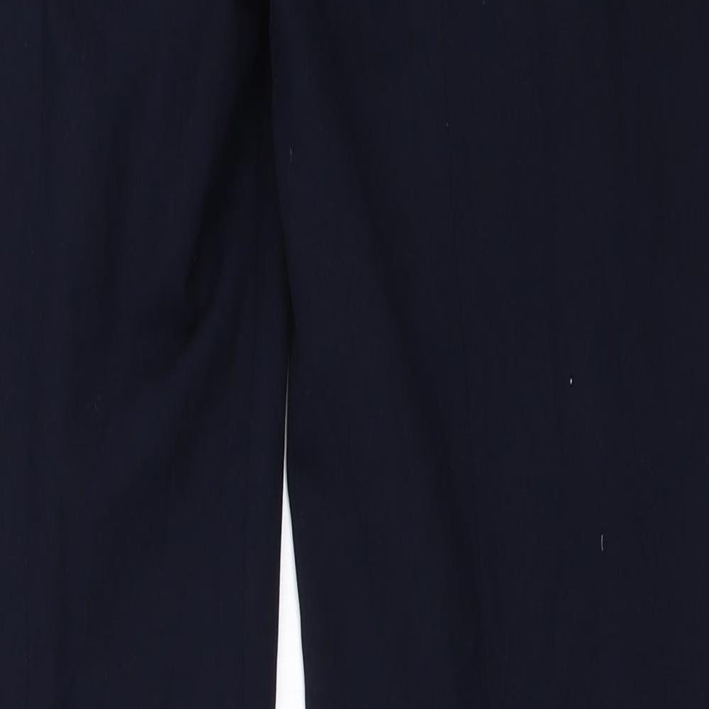 Womens UK Size M Zara Regular Fit Blue Trousers