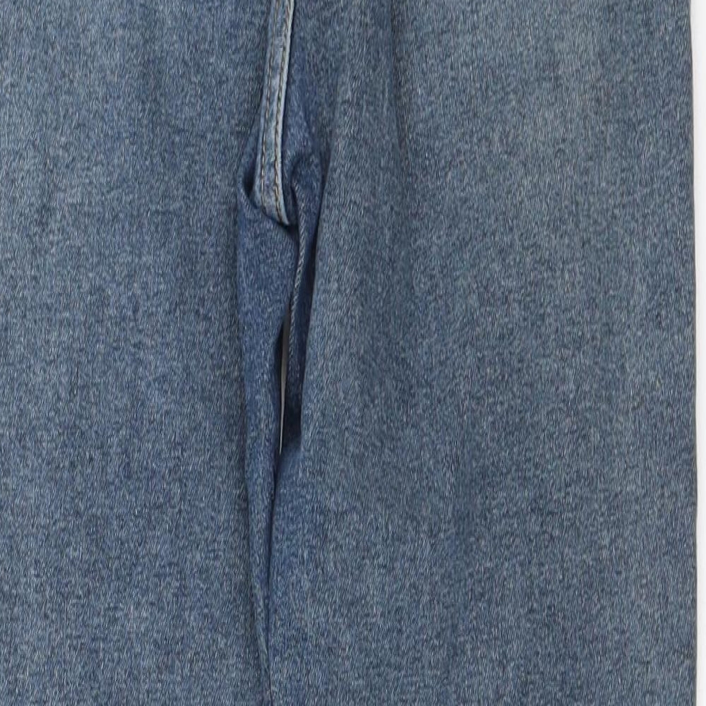 Topshop Womens Blue Skinny Jeans Size 30 in L30 in