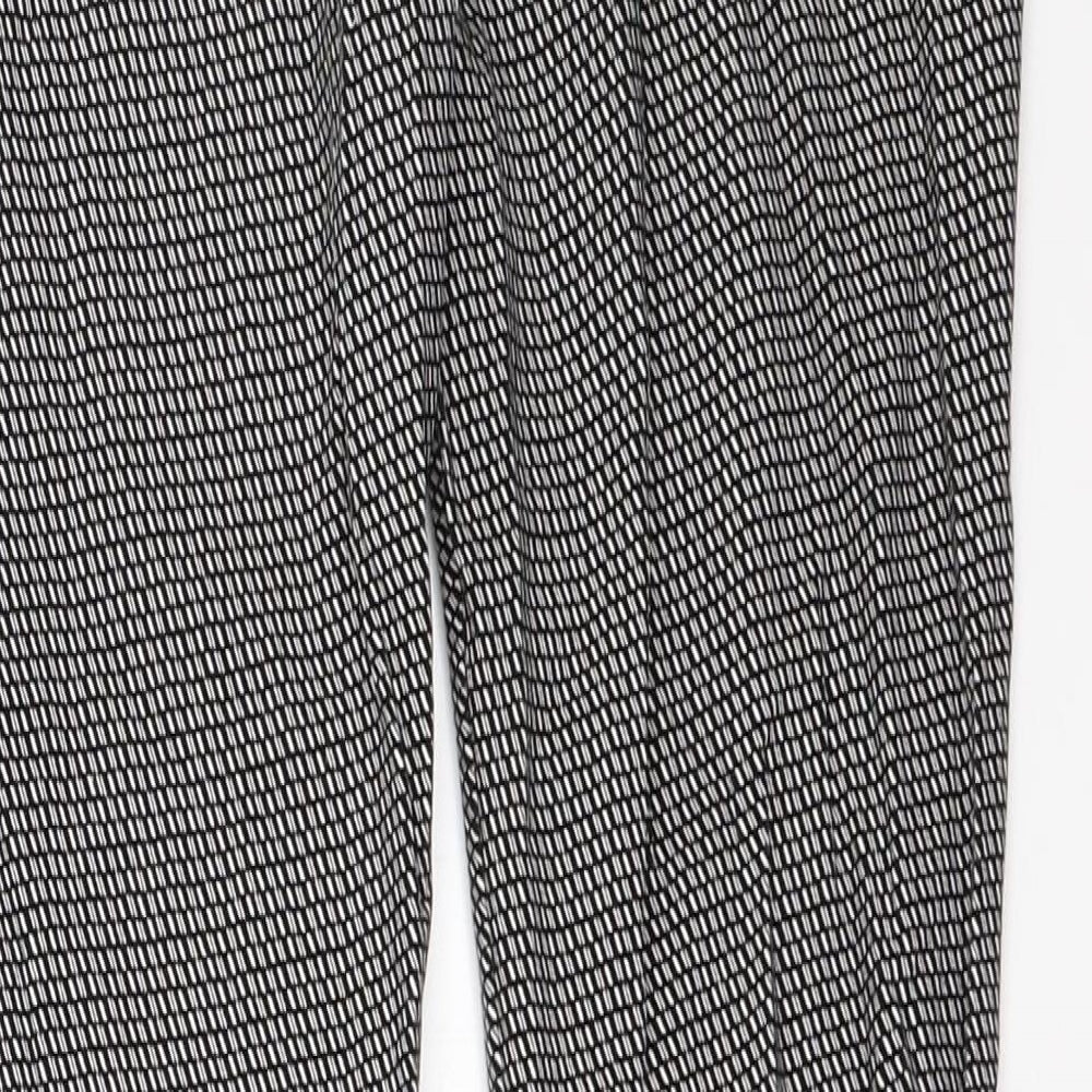 Primark Womens Black Trousers Size 8 L28.5 in