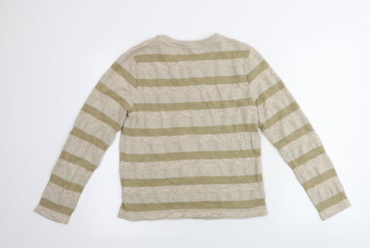 Womens UK Size 14 Marks and Spencer Beige Pullover Jumper