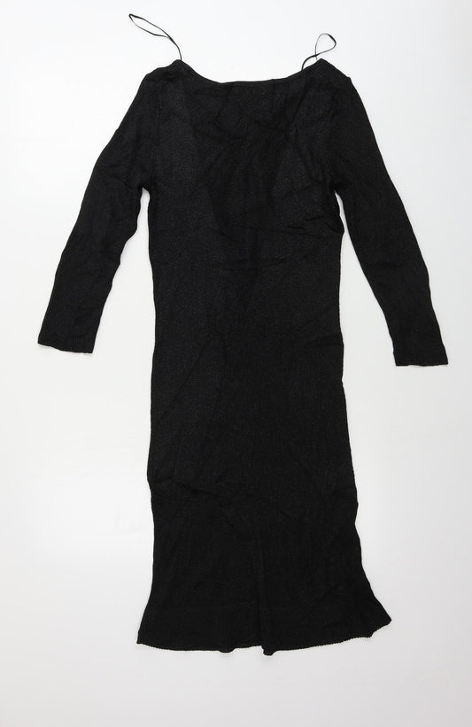 Monsoon Womens Black Bodycon Size 8