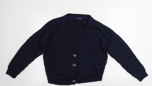 Womens UK Size 10 Atmosphere Blue Cardigan Jumper