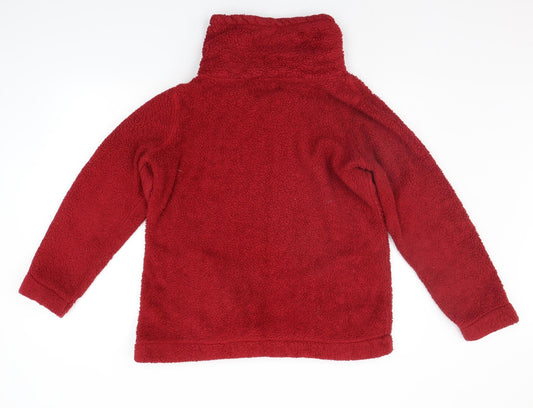 F&F Womens Red Pullover Jumper Size 12