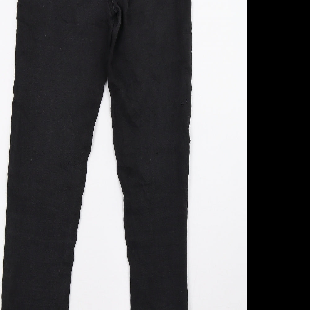 Womens UK Size 6 TALLY WEiJL Regular Fit Skinny Black Jeans