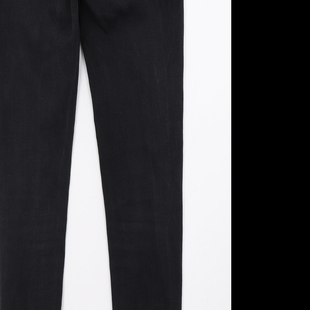 Primark Womens Black Denim Skinny Jeans Size 8 L30 in