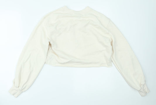 Womens UK Size S H&M Ivory Pullover Jumper