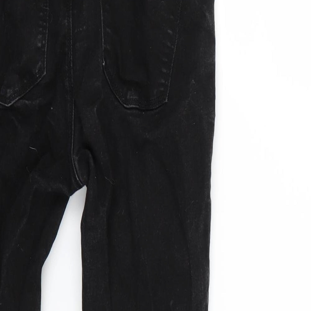 Denim & Co. Womens Black Skinny Jeans Size 12 L22 in