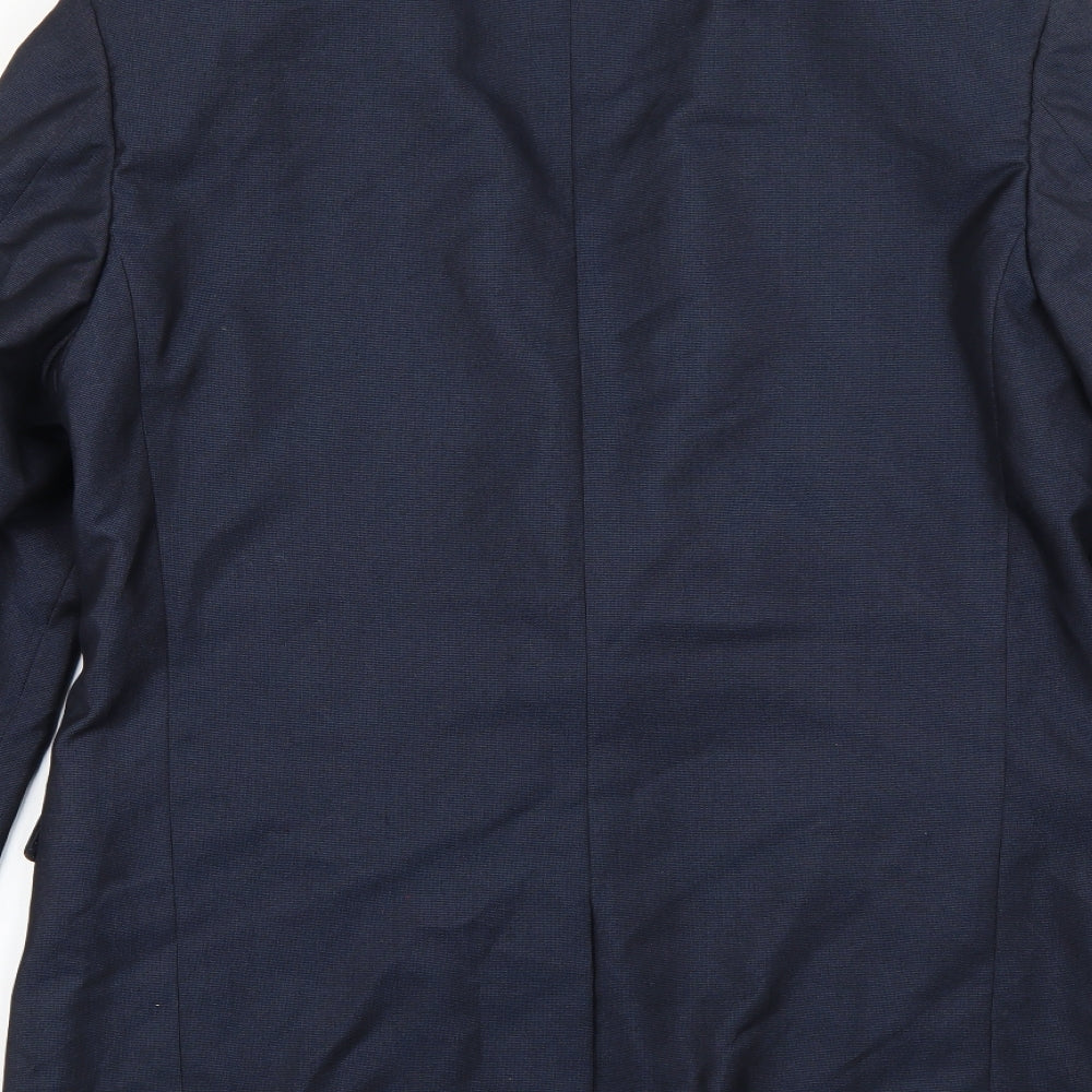Mens UK Size L Preworn Regular Blue Suit Jacket