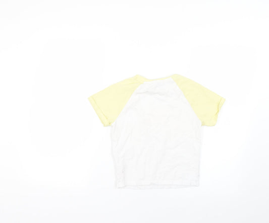 Primark Womens Multicoloured Basic T-Shirt Size 6