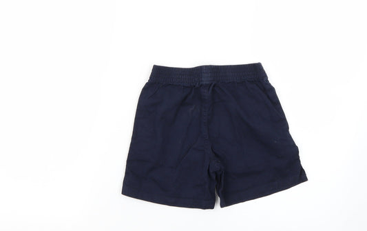 George Boys Blue Sweat Shorts Size 5-6 Years