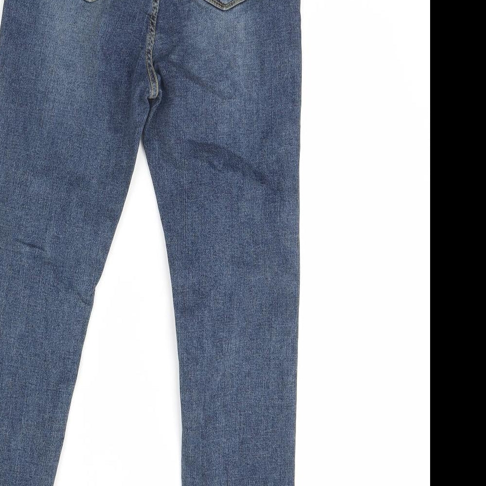 Howluk Womens Blue Denim Skinny Jeans Size 28 in L28 in