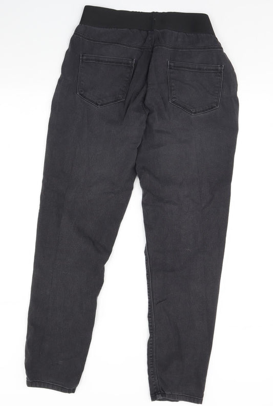 George Womens Black Denim Skinny Jeans Size 14 L29 in