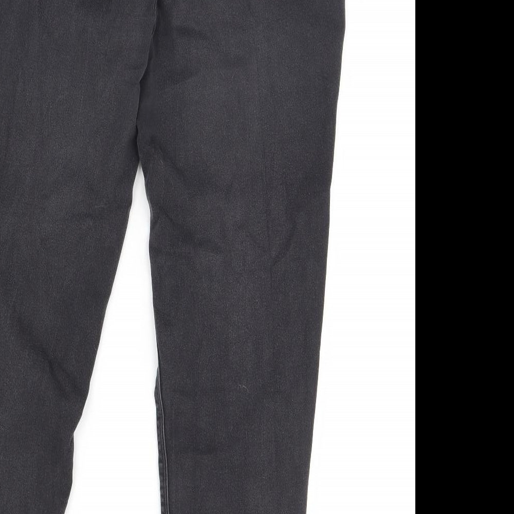 George Womens Black Denim Skinny Jeans Size 14 L29 in