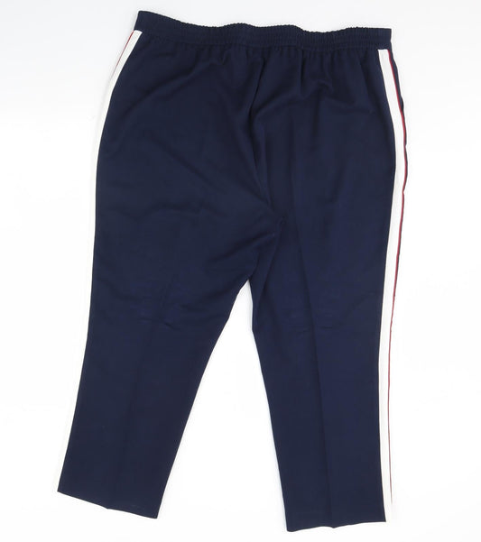 George Womens Blue Trousers Size 20 L27 in