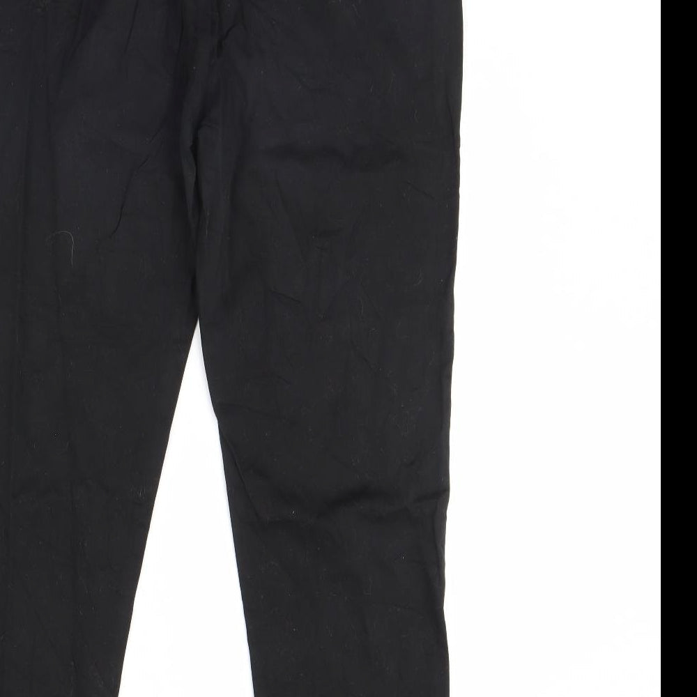 Womens UK Size 14 H&M Regular Fit Skinny Black Jeans