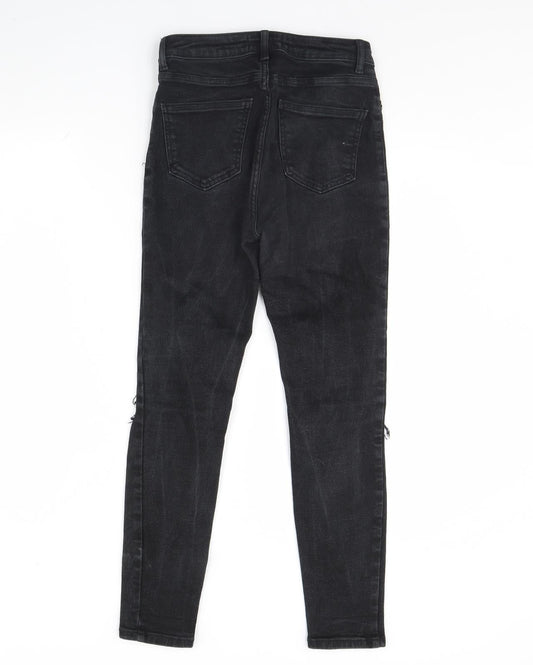 New Look Womens Black Denim Skinny Jeans Size 10 L30 in