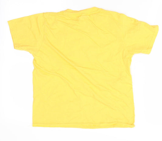 Gilda Boys Yellow Basic T-Shirt Size L - Cobra Mai