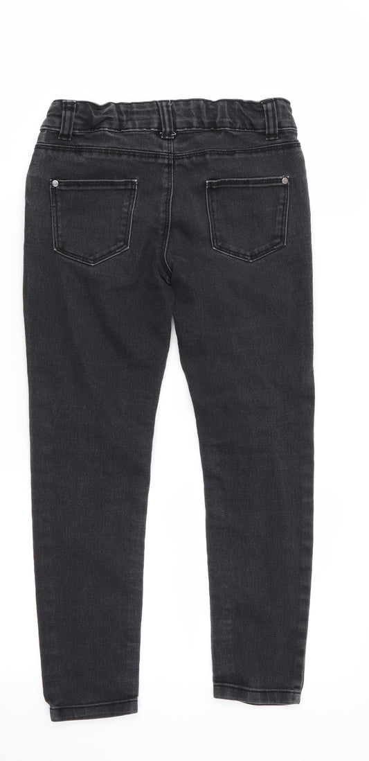 Denim Co Girls Black Skinny Jeans Size 8-9 Years