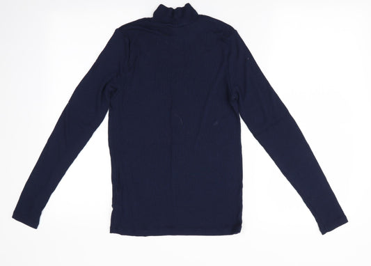 Uni QOL Womens Blue Pullover Jumper Size S
