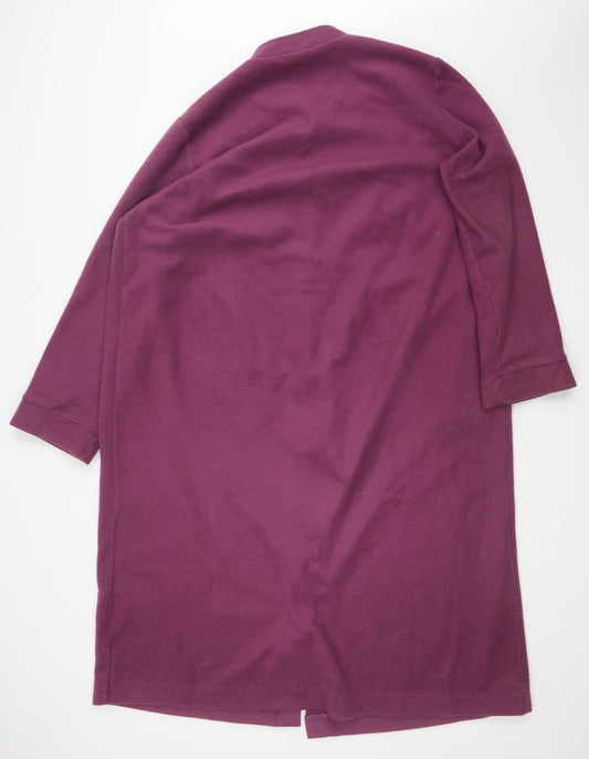 Womens UK Size Damart Purple Overcoat